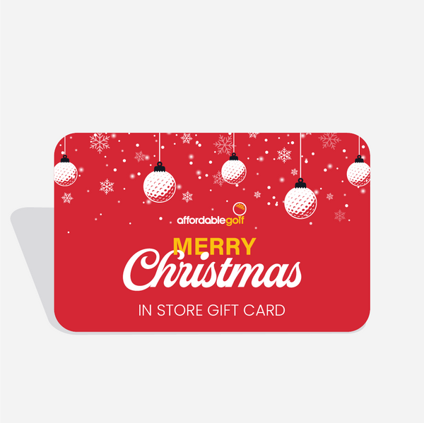 AFFORDABLE GOLF IN STORE GIFT CARD