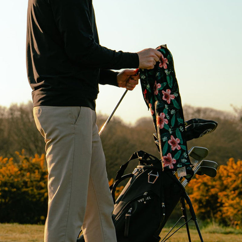 Skins Golf Azalea Towel