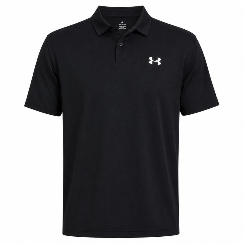 Under Armour T2G Pique Polo Shirt - Black/White