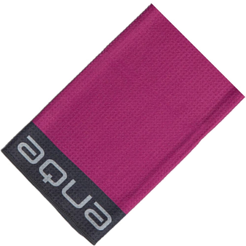 Big Max Aqua Tour Trifold Towel - Fuchsia/Charcoal