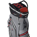 Big Max Aqua Tour 3 Waterproof Cart Bag - Storm/Silver/Red