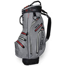 Big Max Aqua Tour 3 Waterproof Cart Bag - Storm/Silver/Red