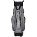 Big Max Aqua Tour 3 Waterproof Cart Bag - Storm/Silver/Red