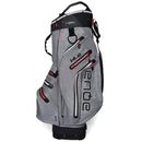 Big Max Aqua Tour 3 Waterproof Cart Bag - Storm/Silver/Red