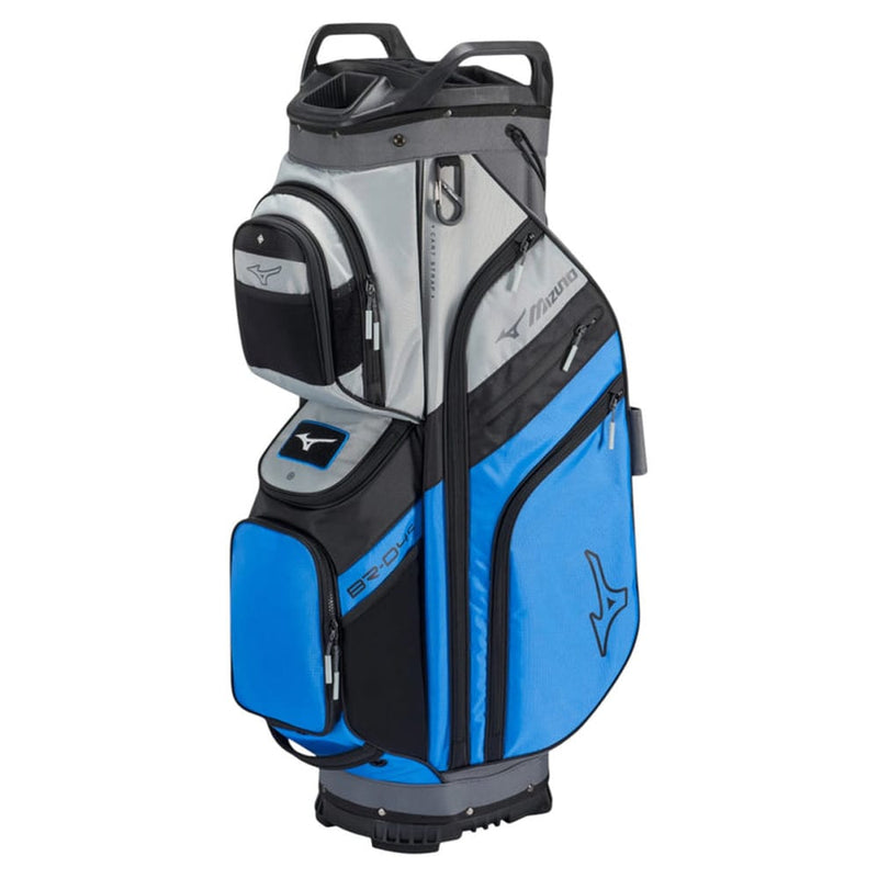 Mizuno BR-D4 Cart Bag - Brilliant Blue/Grey