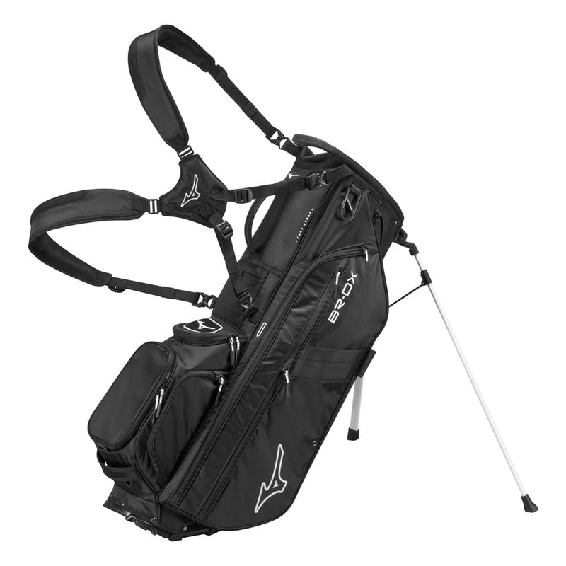 Mizuno BR-DX Stand Bag - Black/White