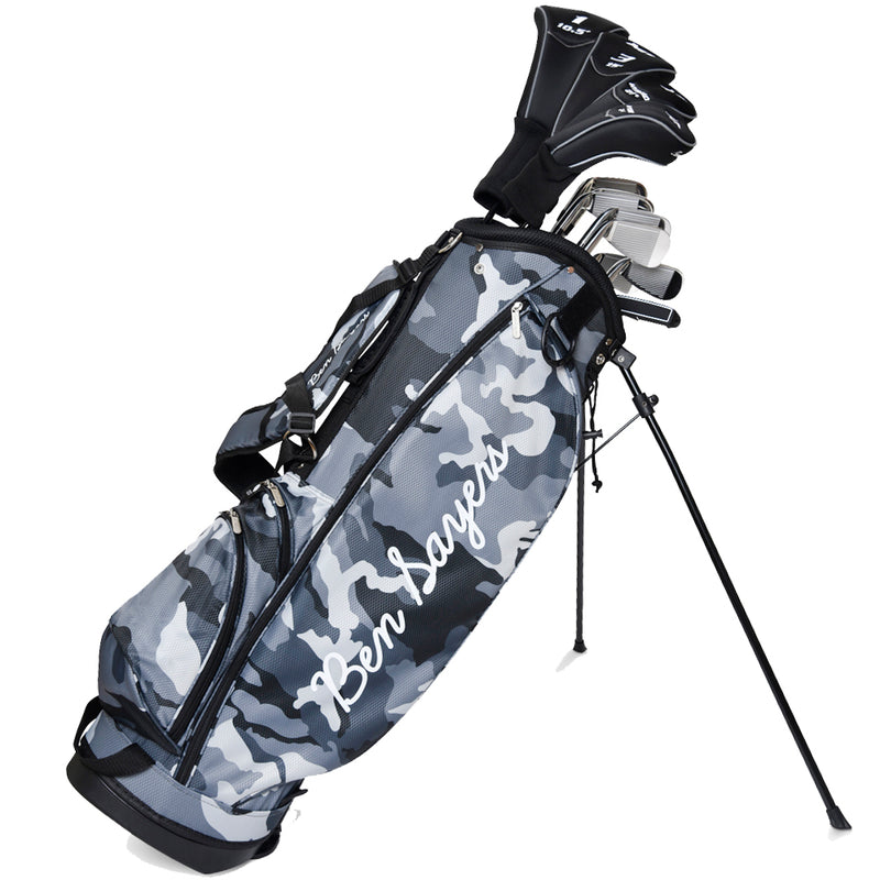 Ben Sayers M8 13-Piece Stand Bag Package Set -  Camo - Graphite