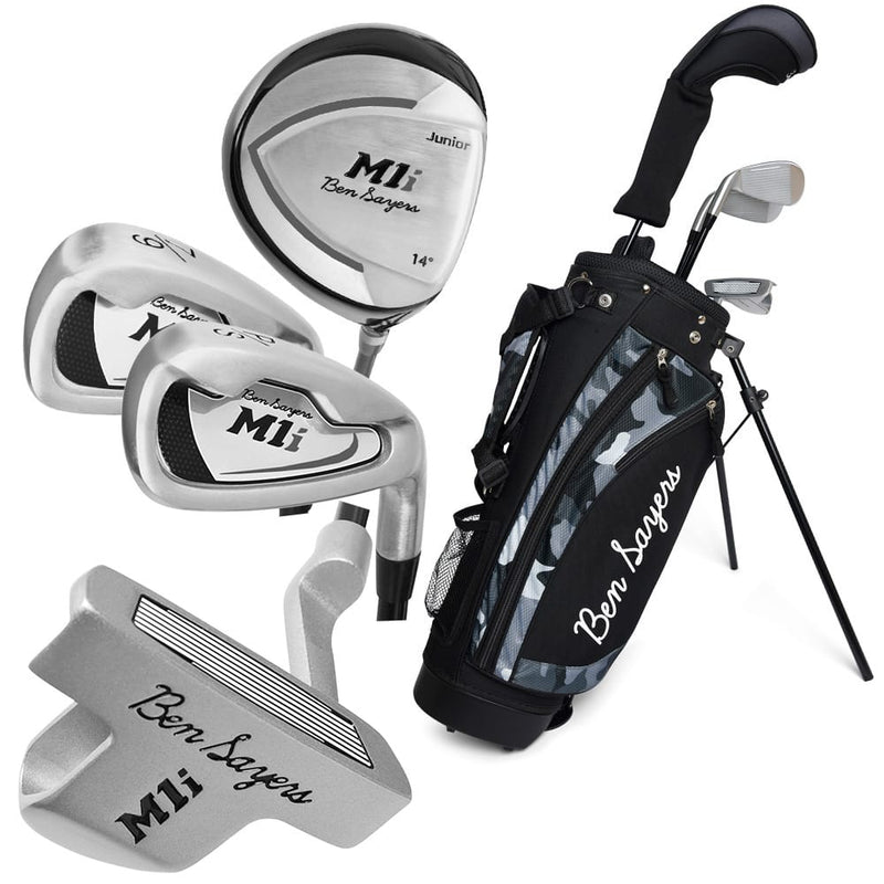 Ben Sayers M1i Junior 5-Piece Stand Bag Package Set - Camo - (Ages 5-8)