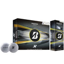 Bridgestone TOUR B X Golf Balls - White - Double Dozen