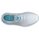 Under Armour Junior Surge Golf Spikeless Shoes - Halo Gray/Fresco Blue/Metallic Silver