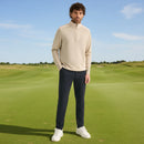 Ping Barnaby 1/4 Zip Pullover - Tawny Marl