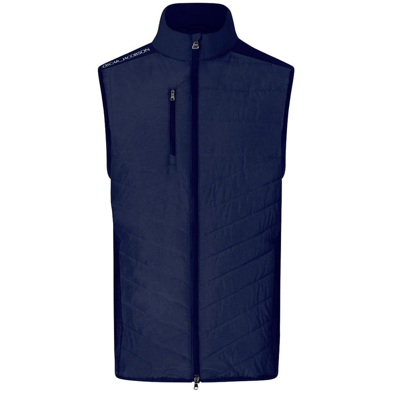 Oscar Jacobson Baynes Padded Gilet - Navy