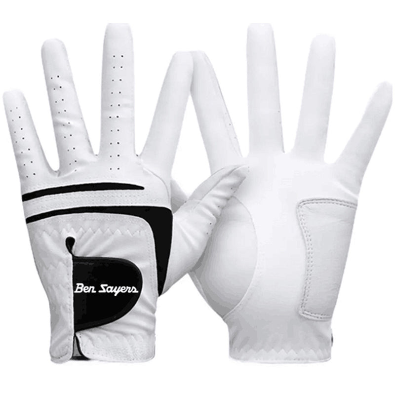 Ben Sayers All Weather Glove - White/Black - 3 Pack