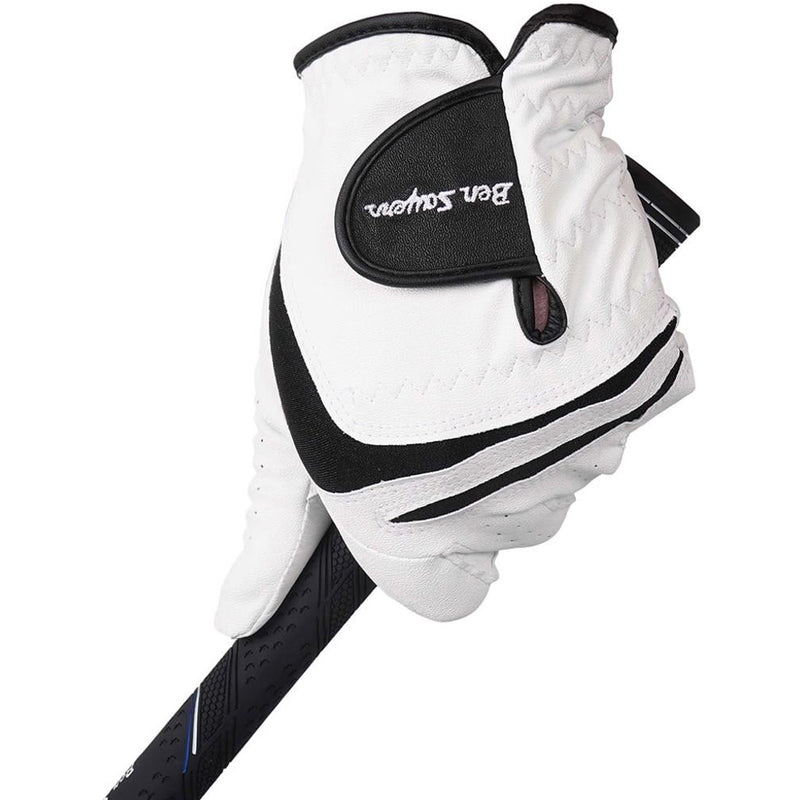 Ben Sayers All Weather Glove - White/Black - 3 Pack