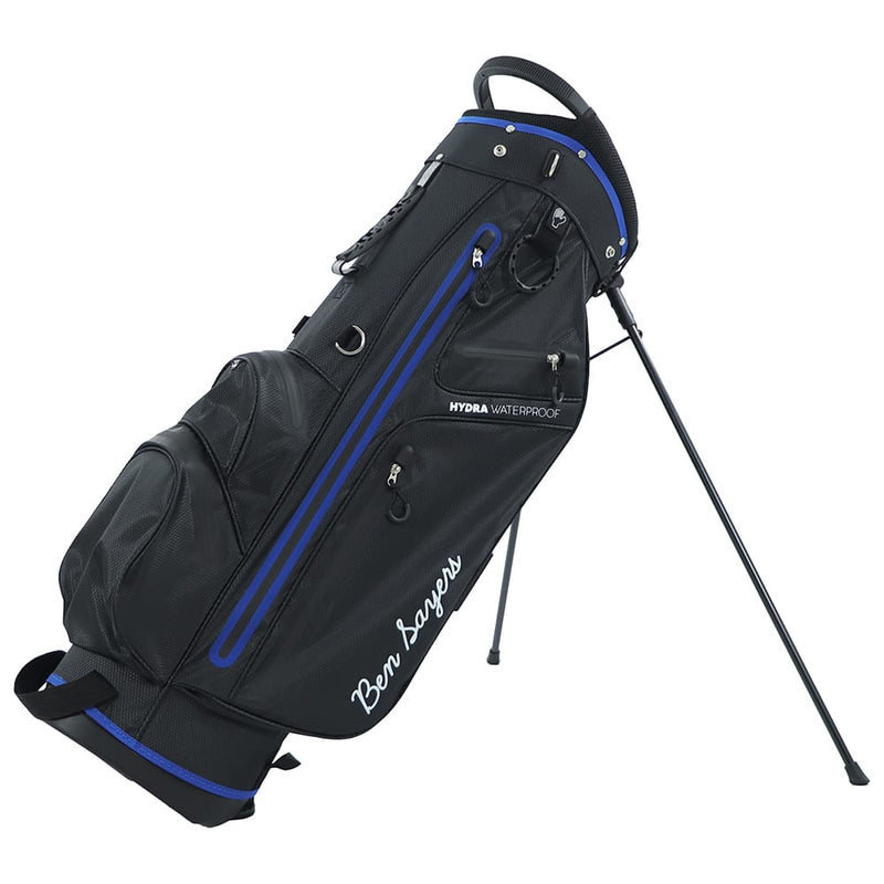 Ben Sayers Hydra Pro Waterproof Stand Bag - Black/Blue