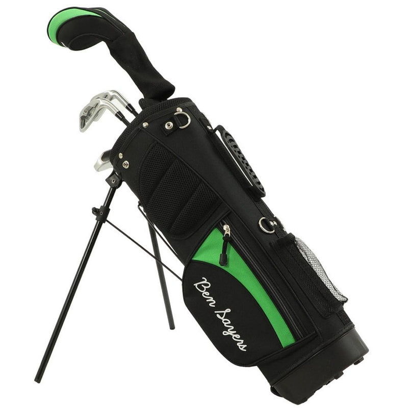 Ben Sayers M1i Junior 5-Piece Stand Bag Package Set - Black/Green