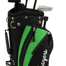 Ben Sayers M1i Junior 5-Piece Stand Bag Package Set - Black/Green - (Ages 5-8)