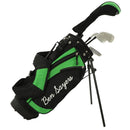 Ben Sayers M1i Junior 5-Piece Stand Bag Package Set - Black/Green - (Ages 5-8)