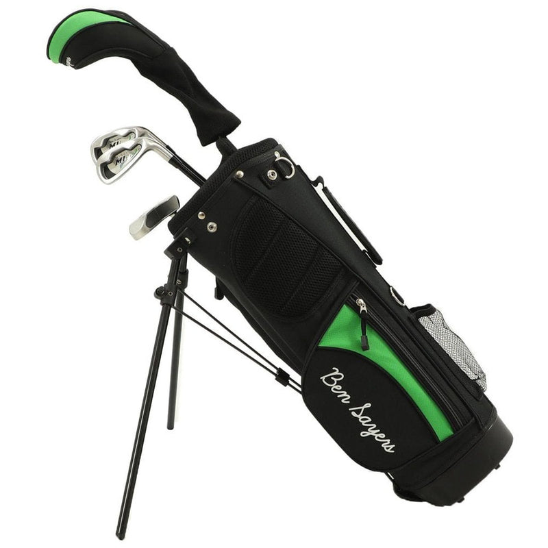 Ben Sayers M1i Junior 5-Piece Stand Bag Package Set - Black/Green