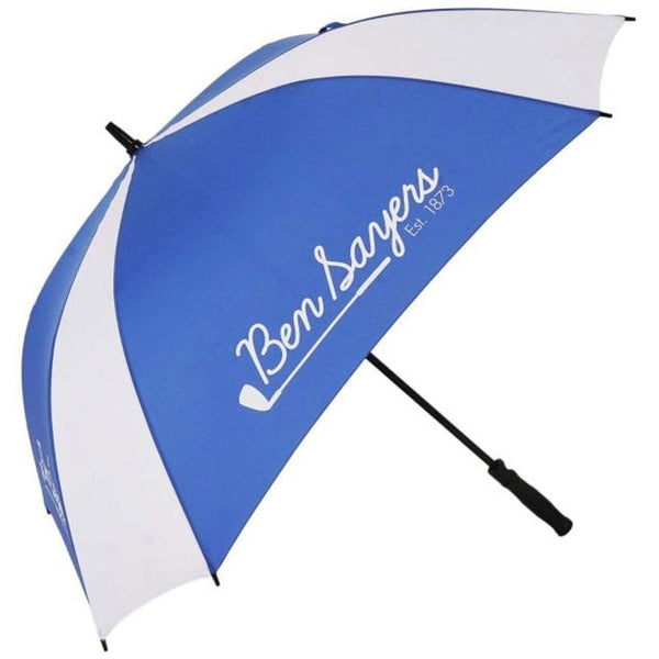 Ben Sayers Square Golf Umbrella - Blue/White