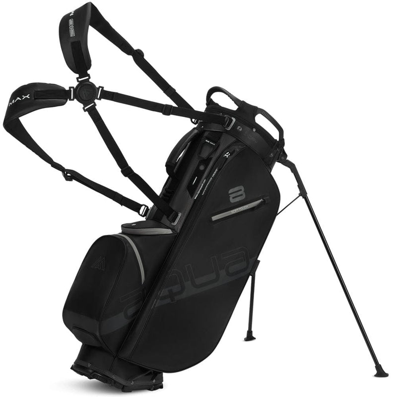 Big Max Aqua Eight H Waterproof Stand Bag - Black/Charcoal