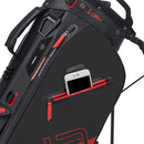 Big Max Aqua Eight H Waterproof Stand Bag - Black/Red