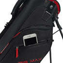 Big Max Aqua Seven H Waterproof Stand Bag - Black/Red