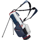 Big Max Aqua Seven H Waterproof Stand Bag - Navy/White/Red