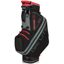 Big Max Dri Lite Hybrid Tour 2 Stand/Cart Bag - Black/Charcoal/Red