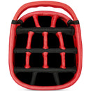 Big Max Dri Lite Hybrid Tour 2 Stand/Cart Bag - Black/Charcoal/Red