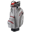 Big Max Aqua Tour 3 Waterproof Cart Bag - Storm/Silver/Red