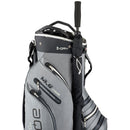 Big Max Aqua Tour 3 Waterproof Cart Bag - Storm/Silver/Red