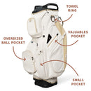 Sunday Golf Big Rig Cart Bag - Toasted Almond