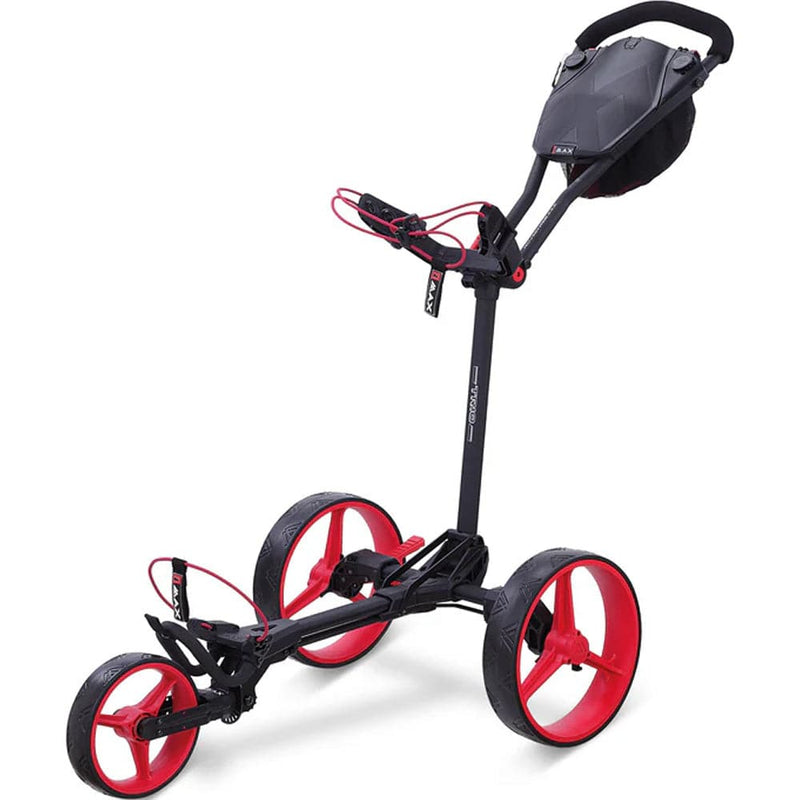 Big Max Blade Trio 3-Wheel Push Trolley - Phantom/Red