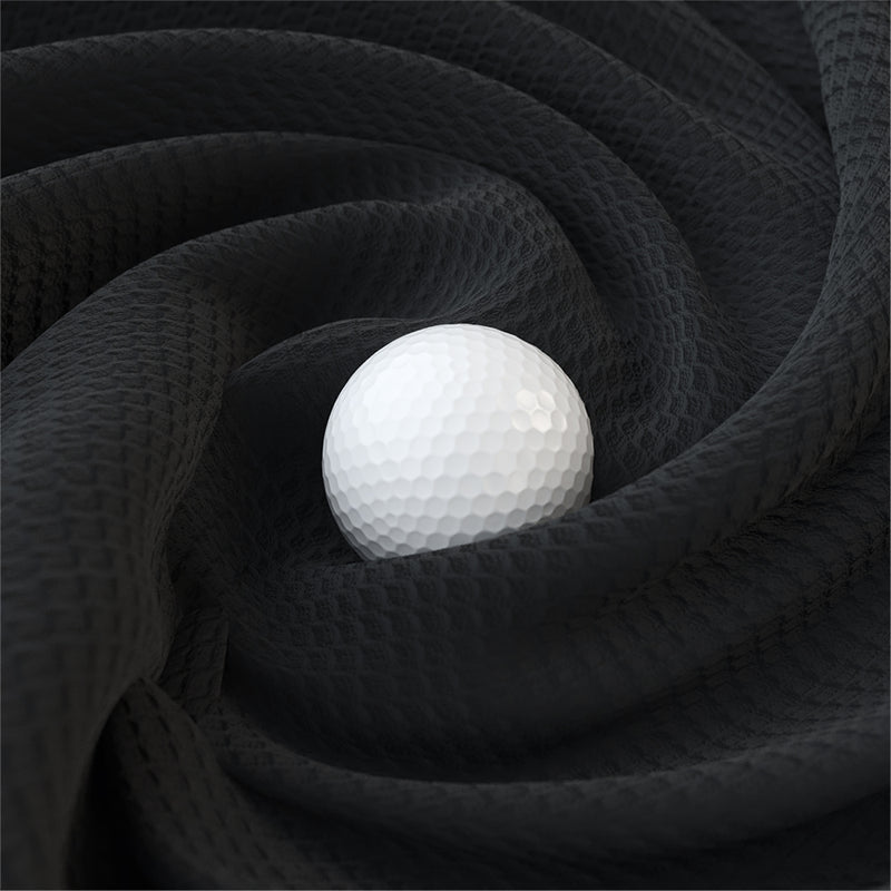 Blue Tees Magnetic Towel - Black/Grey