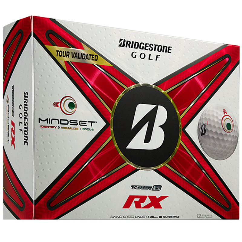 Bridgestone TOUR B RX Golf Balls - MindSet - 12 Pack