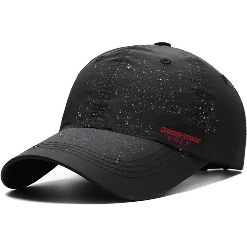 Bridgestone Golf Waterproof Rain Cap - Black