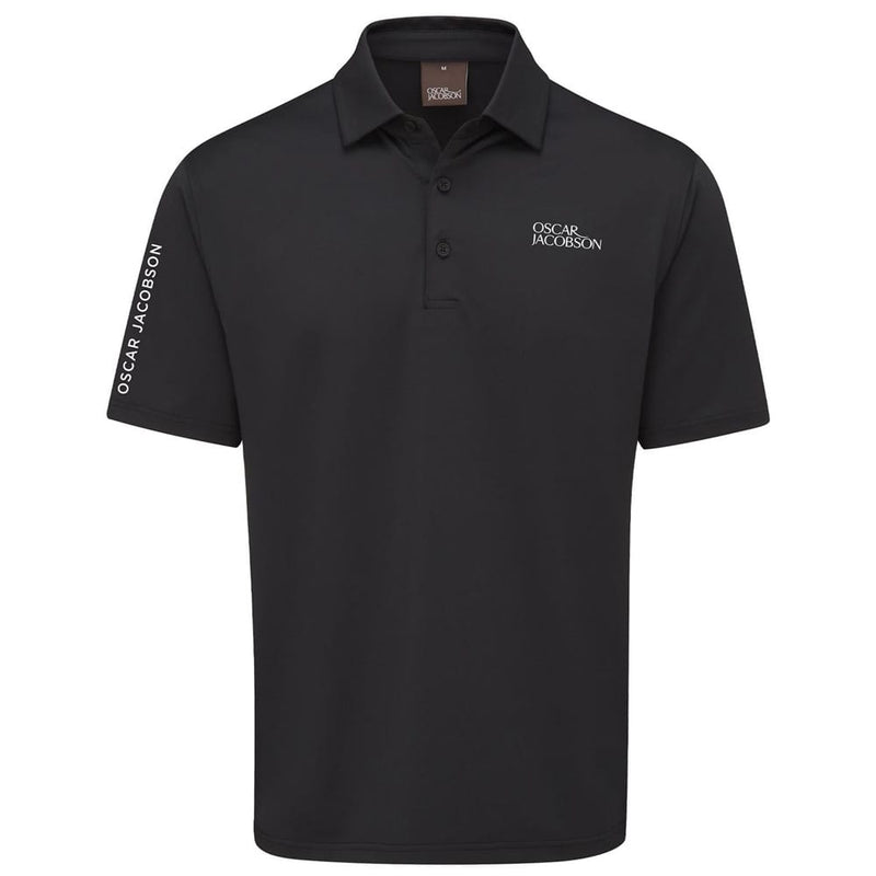 Oscar Jacobson Bullock Tour Polo Shirt - Black