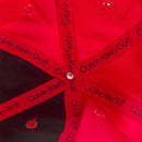 Calvin Klein Microfibre Baseball Cap - Red