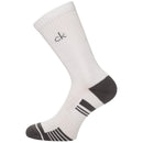Calvin Klein Tech Crew Sock (3 Pack) - White/Grey OSFM
