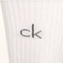 Calvin Klein Tech Crew Sock (3 Pack) - White/Grey OSFM