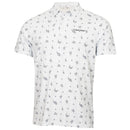 Calvin Klein Colton Printed Polo Shirt - Ice