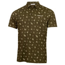 Calvin Klein Colton Printed Polo Shirt - Olive
