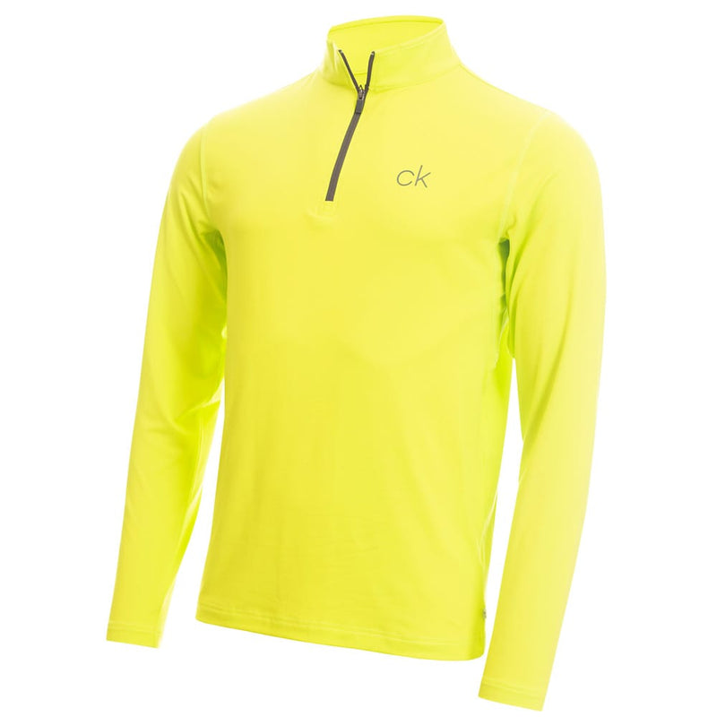 Calvin Klein Newport Half-Zip Sweater - Lime