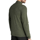 Calvin Klein Newport Half-Zip Sweater - Olive Green Marl
