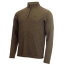 Calvin Klein Newport Half-Zip Sweater - Olive Green Marl