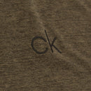 Calvin Klein Newport Half-Zip Sweater - Olive Green Marl