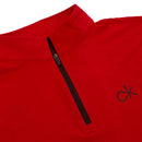 Calvin Klein Newport Half-Zip Sweater - Powdered Red Marl