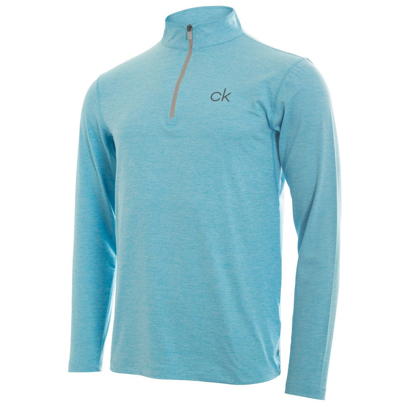 Calvin Klein Newport Half-Zip Sweater - Sky Blue