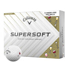 Callaway Supersoft Cheers Golf Balls - White - 12 Pack